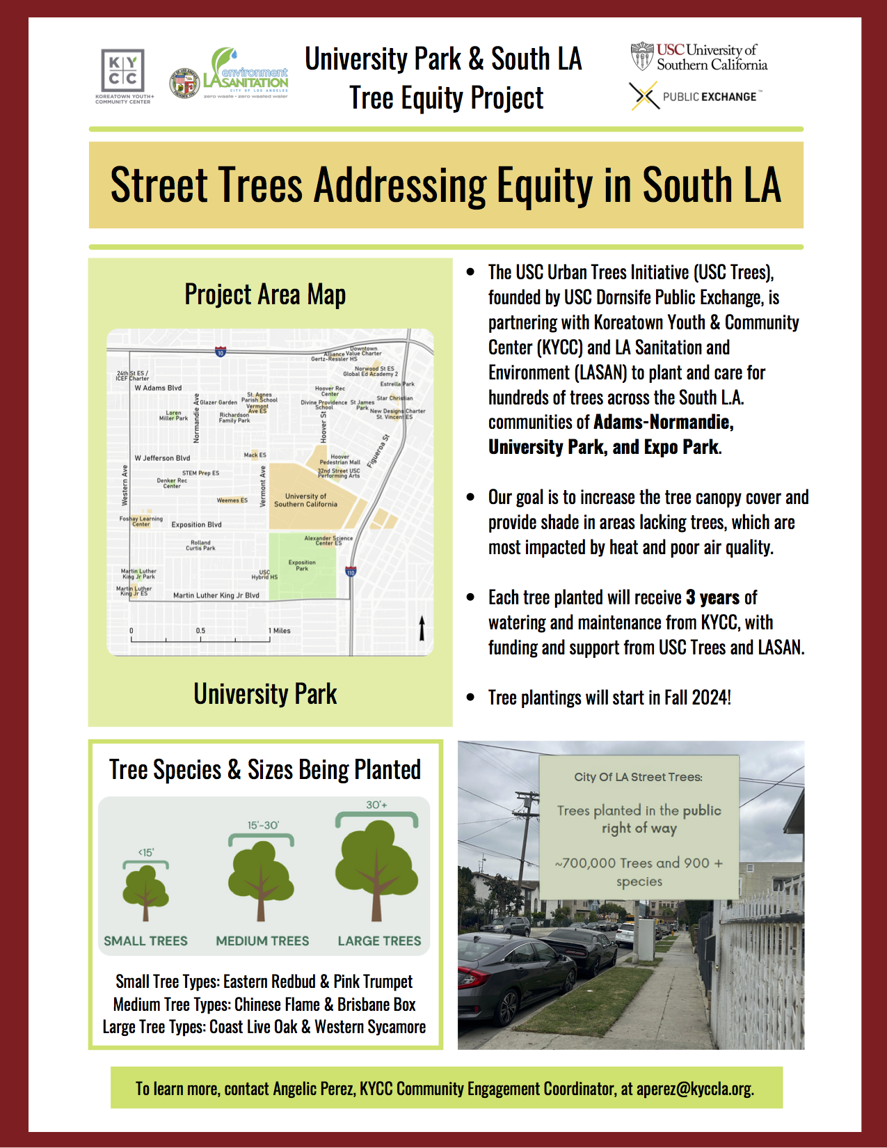 University Park & South LA Tree Equity Project