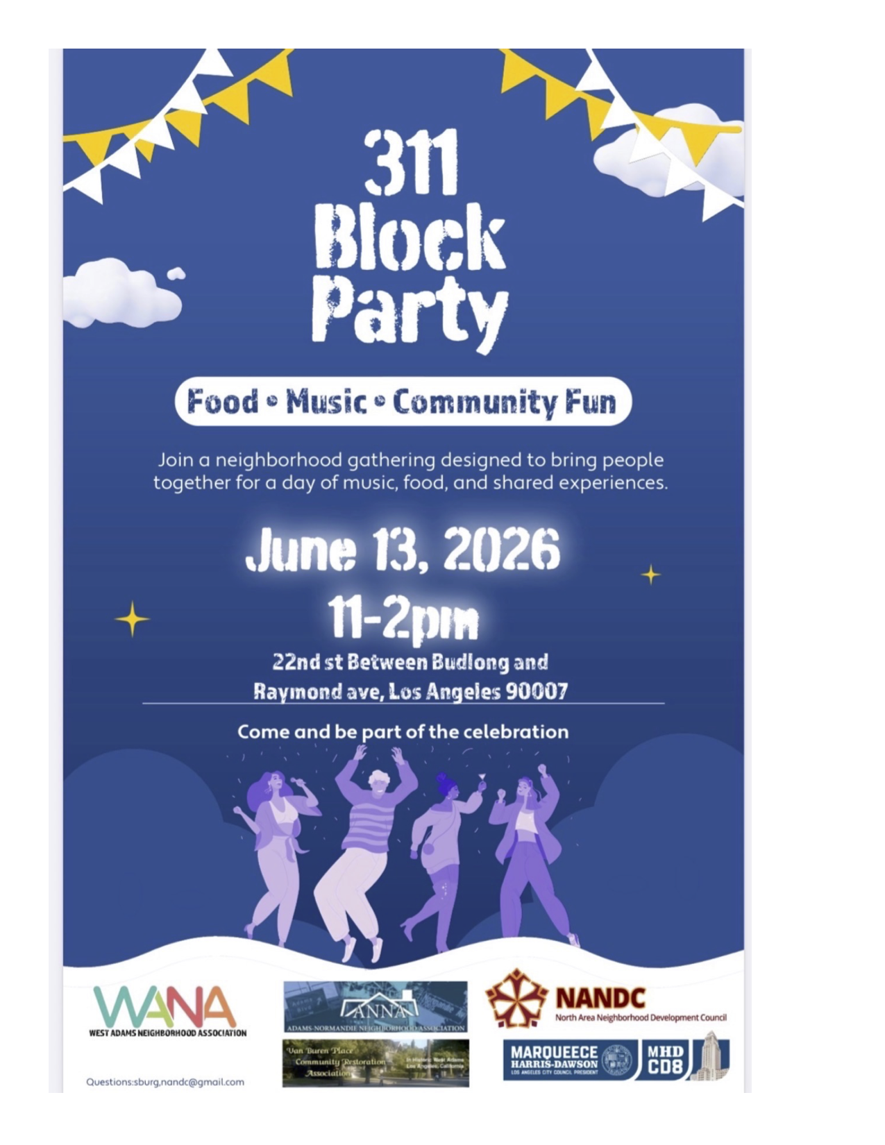 311 Block Clean-Up/Celebration